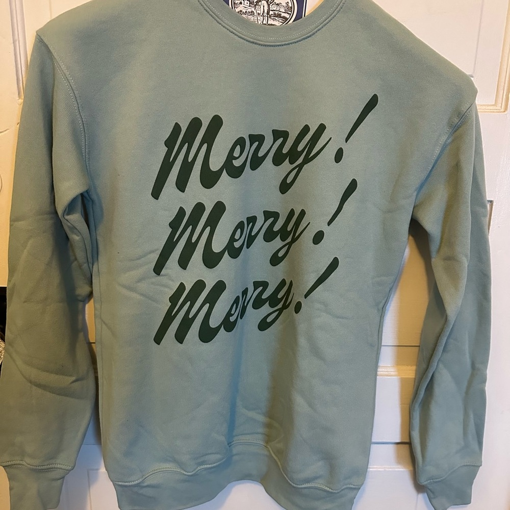 Festive Green Women's Sweatshirt
